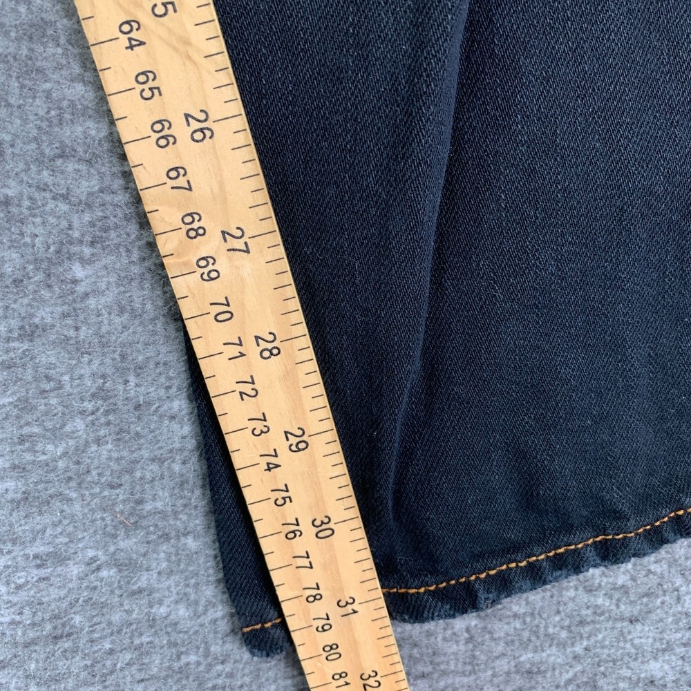 Vintage Diesel Zathan Jeans Men 34x31 Y2K Denim Button Fly Bootcut Linen Pant - Picture 8 of 13